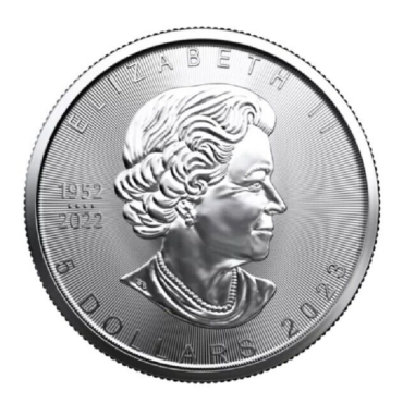 Maple Leaf 5$ 1oz silver 2023