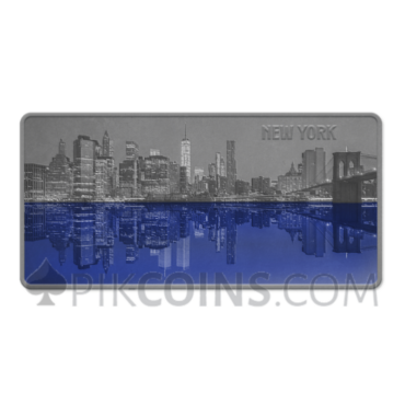 New York At Night 5$ 3oz Barbados 2024