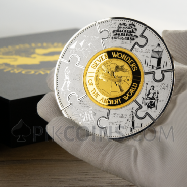 Wonders Of The World 25 Francs CFA 5oz Burundi 2024