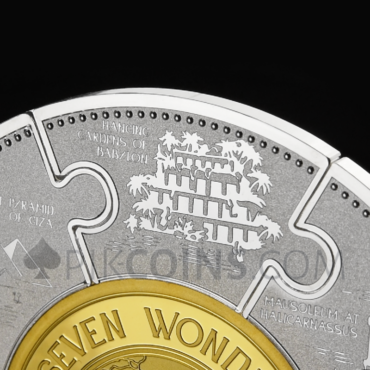 Wonders Of The World 25 Francs CFA 5oz Burundi 2024