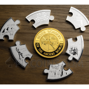 Wonders Of The World 25 Francs CFA 5oz Burundi 2024