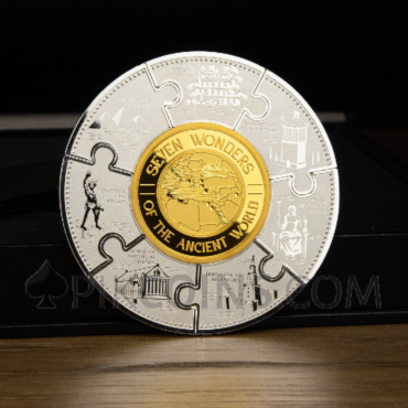 Wonders Of The World 25 Francs CFA 5oz Burundi 2024