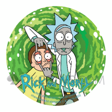 Rick and Morty - Glow in the Dark 5$ 2oz Niue 2023