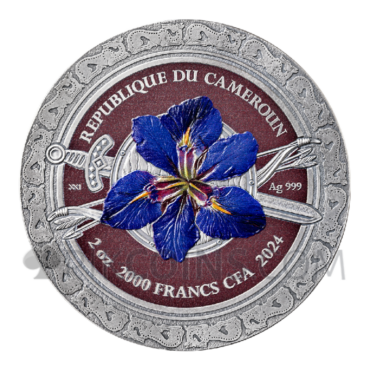 Sarmatian - Femina Bellator 2000 Francs CFA 2oz Republic of Cameroon 2024