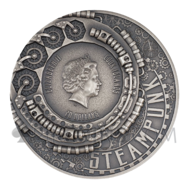 Steampunk - Nautilus 20$ 3oz Cook Islands 2022