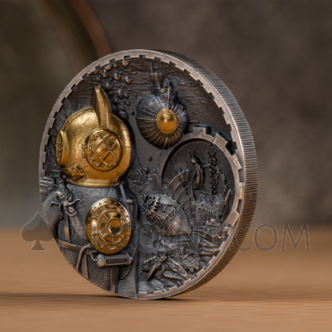 Steampunk - Nautilus 20$ 3oz Cook Islands 2022