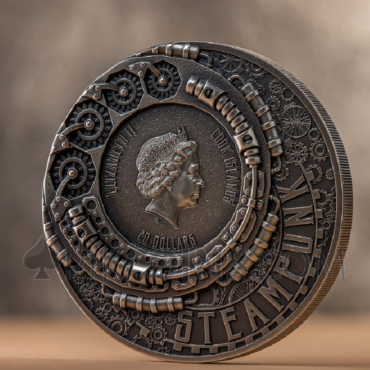 Steampunk - Nautilus 20$ 3oz Cook Islands 2022