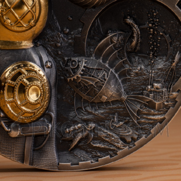Steampunk - Nautilus 20$ 3oz Cook Islands 2022
