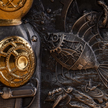 Steampunk - Nautilus 20$ 3oz Cook Islands 2022