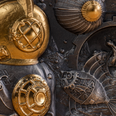 Steampunk - Nautilus 20$ 3oz Cook Islands 2022