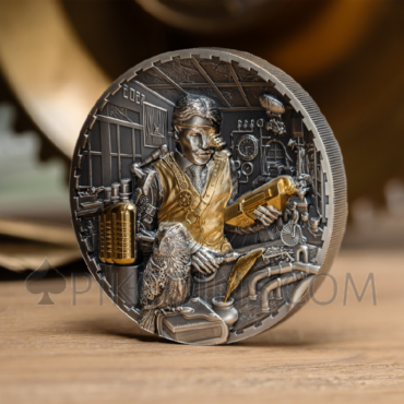Steampunk - Science Lab 20$ 3oz Cook Islands 2023