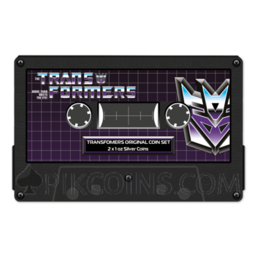 Transformers Set 5$ 2x1oz Samoa 2024