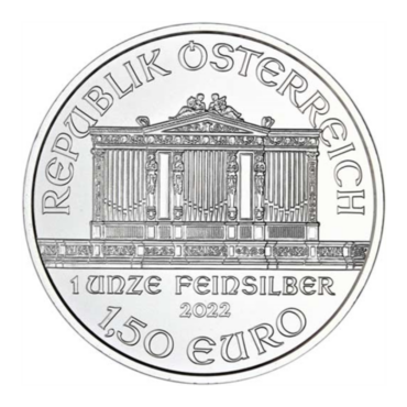 Wiener Philharmoniker 1,5€ 2022 Sealed Tube