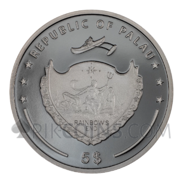 Yin and Yang 5$ 1oz Palau 2024