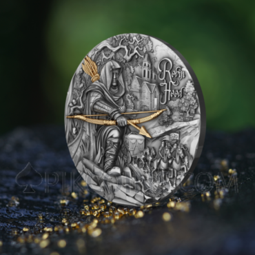 Robin Hood 2000 Francs CFA 2oz Cameroon 2024