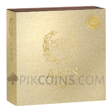 Ares - Great Greek Mythology 2000 Francs CFA 2oz Republic of Cameroon 2024