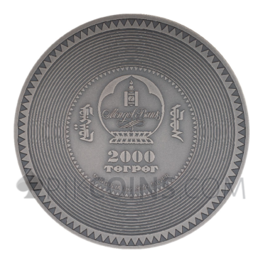 Manjushri Mandala – Archeology & Symbolism 2000 Togrog 3oz Mongolia 2024