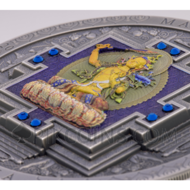 Manjushri Mandala Color & Crystals – Archeology & Symbolism 2000 Togrog 3oz Mongolia 2024