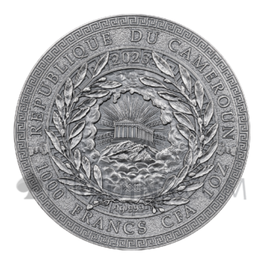 Sphinx - Great Greek Mythology 1000 Francs CFA 1oz Republic of Cameroon 2024