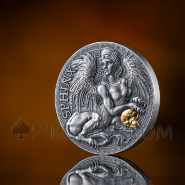 Sphinx - Great Greek Mythology 1000 Francs CFA 1oz Republic of Cameroon 2024