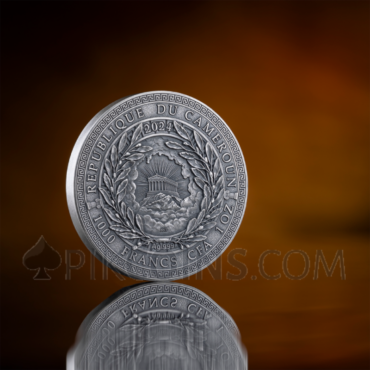 Sphinx - Great Greek Mythology 1000 Francs CFA 1oz Republic of Cameroon 2024