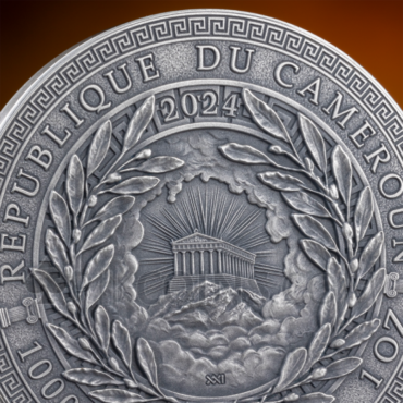 Sphinx - Great Greek Mythology 1000 Francs CFA 1oz Republic of Cameroon 2024