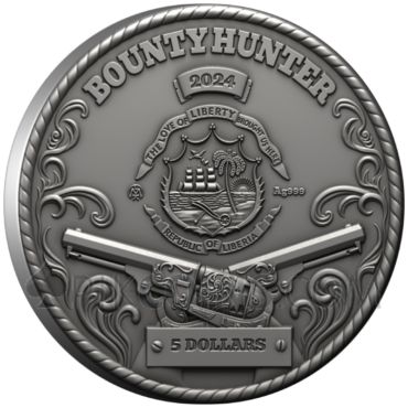 Bounty Hunter 5$ 2oz Liberia 2024