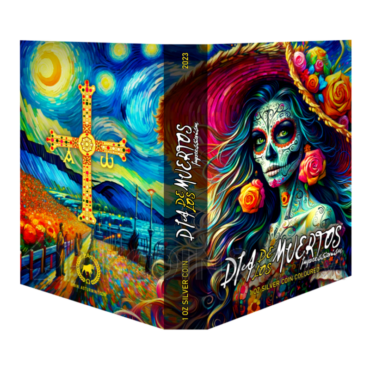 Día de Los Muertos Impressionism 1 Onza 1oz Mexico 2023