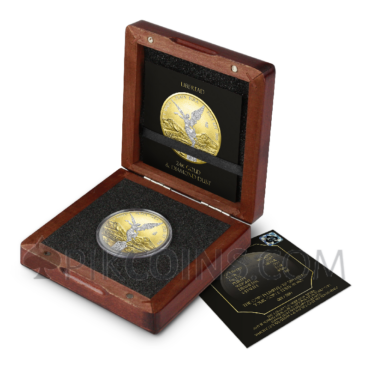 Libertad - 24k Gold & Diamond Dust 1 Onza 1oz Mexico 2023