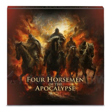 Red Horse Space Edition - Four Horsemen of the Apocalypse 5 Thalers 1oz Carpathian 2024