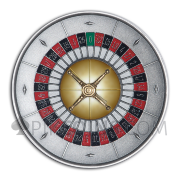 Roulette 7$ 3oz Niue 2023