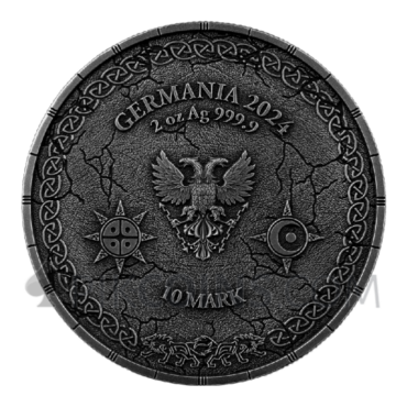 Sköll & Hati - Ragnarök 10 Mark 2oz Germania 2024