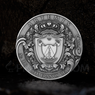 Artemis 2000 Francs CFA 2oz Cameroon 2024