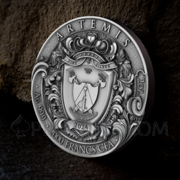 Artemis 2000 Francs CFA 2oz Cameroon 2024