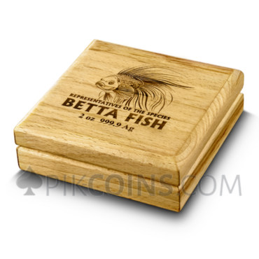 Betta Fish - Representatives Of The Spieces 5$ 2oz Niue 2024