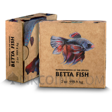 Betta Fish - Representatives Of The Spieces 5$ 2oz Niue 2024