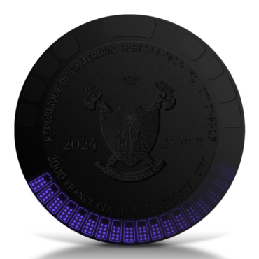 Louis Braille - 2000 Francs CFA 2oz Republic of Cameroon 2024