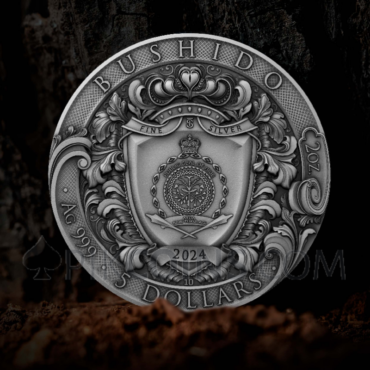 Bushido - The Warrior's Path 5$ 2oz Niue 2024