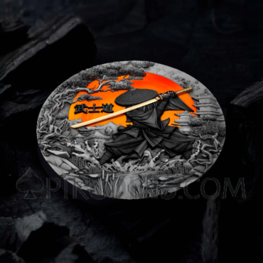Bushido - The Warrior's Path 5$ 2oz Niue 2024
