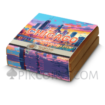 Chicago Heart - Cast Bar 5oz 2024