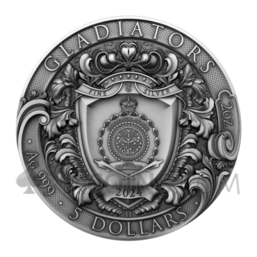 Gladiators 5$ 2oz Niue 2024