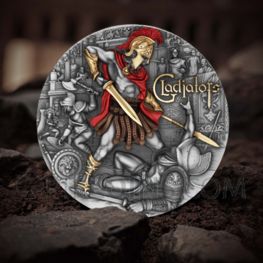 Gladiators 5$ 2oz Niue 2024