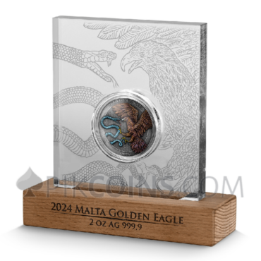 Golden Eagle - Limited Edition 10€ 2oz Malta 2024