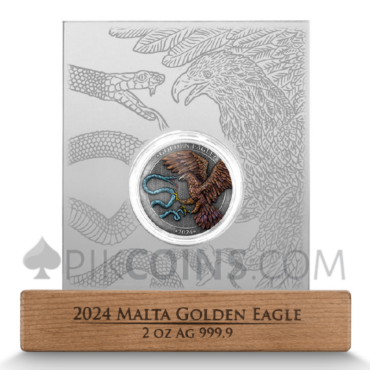 Golden Eagle - Limited Edition 10€ 2oz Malta 2024