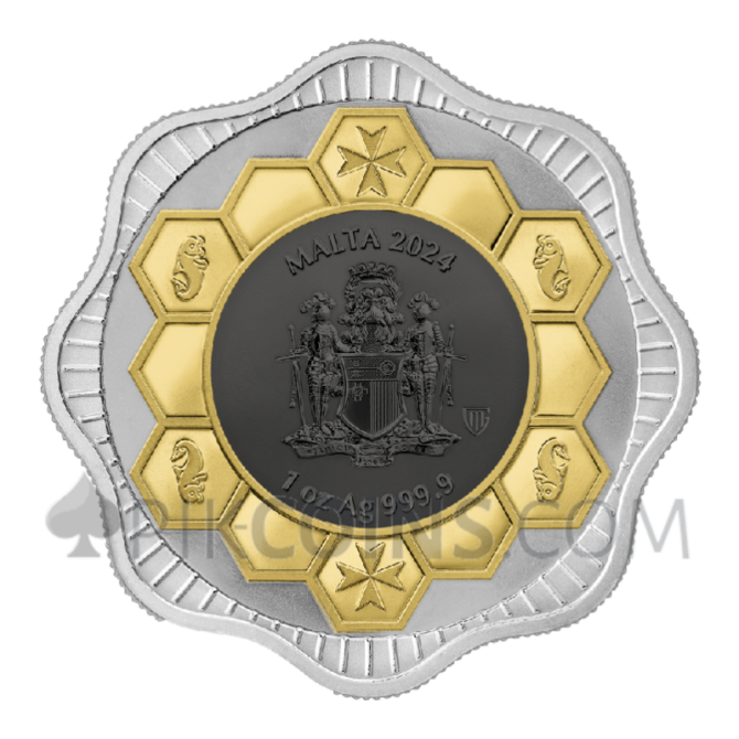 Maltese Bee 5€ 1oz Malta 2024 - Image 2
