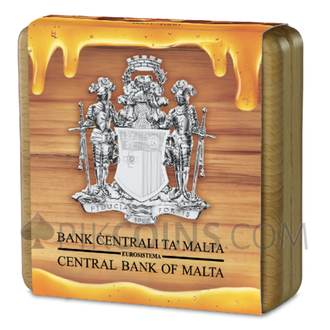 Maltese Bee 5€ 1oz Malta 2024 - Image 6