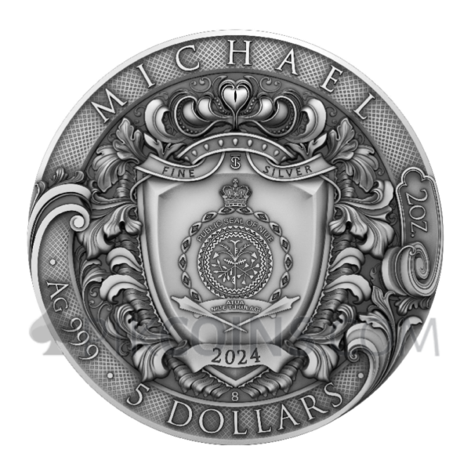 Michael 5$ 2oz Niue 2024 - Image 2