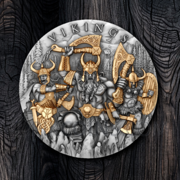 Vikings 5$ 2oz Niue 2024