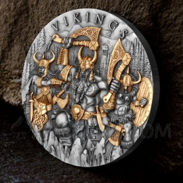 Vikings 5$ 2oz Niue 2024