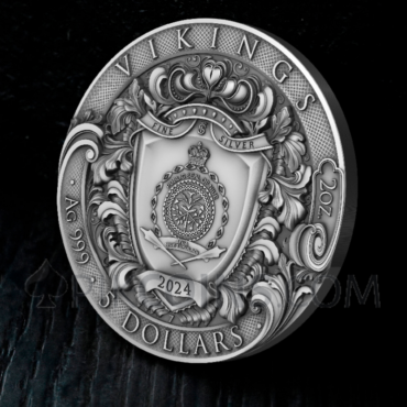 Vikings 5$ 2oz Niue 2024